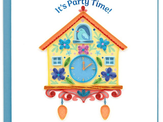Cuckoo Clock Quilling Card