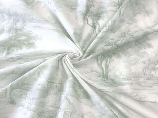 Rustic Cabin Toile Sage<br>Bedding by 6ix Tailors