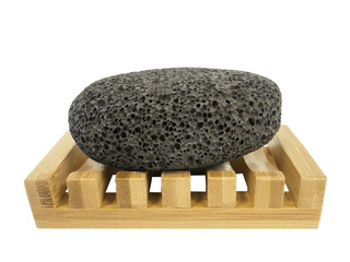 Lava Pumice Stone with Tray