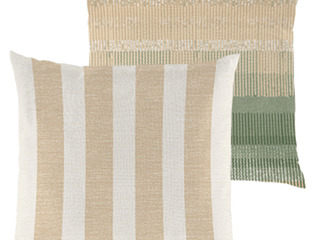 Outdoor Cushions- Natural Stripe