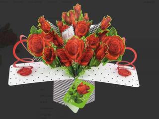 Pop Up Cards<br>Roses