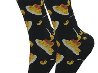 Sock Bros Women's<br>Black Pasta Socks