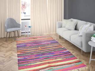 Spectrum Chindi Rug