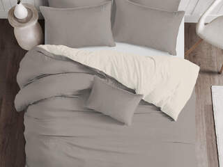 Nova Taupe Bedding by 6ix Tailors- Queen