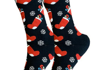 Sock Bros Women's<br>Stockings & Snowflakes