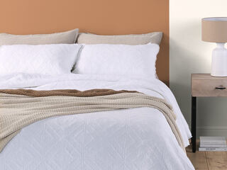White Stone Washed Bedding by Brunelli