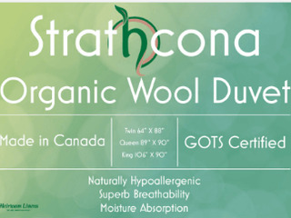 Strathcona Organic Wool Duvets 