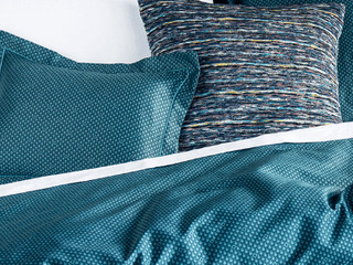 Tie Teal Bedding <br>by Revelle