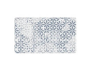 Tile Washable Accent Mat-Blue