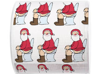Santa Toilet Paper