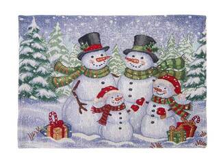 Snowman Family Placemat