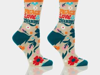  Peace, Love & Therapy Yo Sox 