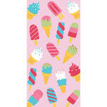 Frosted Delights Fun Printed Velour Beach Towels