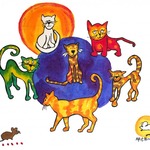 Cats Pillowcase Painting Kit After