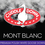 Mont Blanc Goose Down Duvet by Cuddle Down