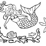 Mermaid Pillowcase Painting Kit Before