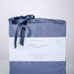 Mineral Blue Bamboo Duvet Cover Set by Terrera