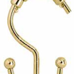 Annex Shower Curtain Hook Gold