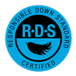The Responsible Down Standard ensures that down and feather come from duck and geese that are treated well.