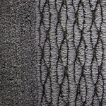 Dark Grey Regal Cotton Rug by Mode at Home