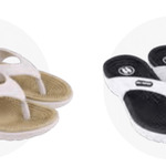 Khaki/White and Black/White