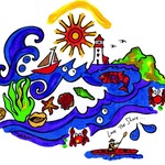 Shore Pillowcase Painting Kit After