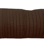 Brown Spun Silk 10" X 25" Cushions by Alamode Home