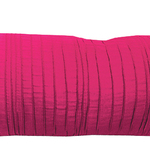 Fuchsia Spun Silk 10" X 25" Cushions by Alamode Home
