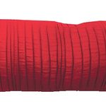 Scarlet Spun Silk 10" X 25" Cushions by Alamode Home