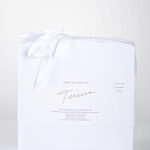 White Bamboo Duvet Cover Set by Terrera